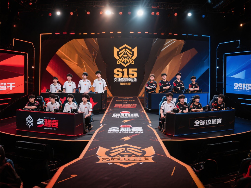 在电子竞技的热潮中，英雄联盟全球总决赛（